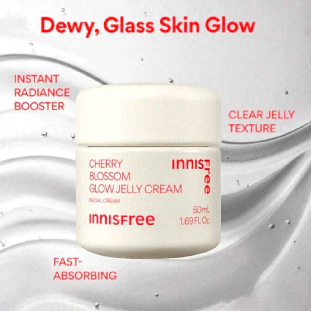5/$50 NWOT InnisFree Facial Cherry Blossom Glow Jelly Cream